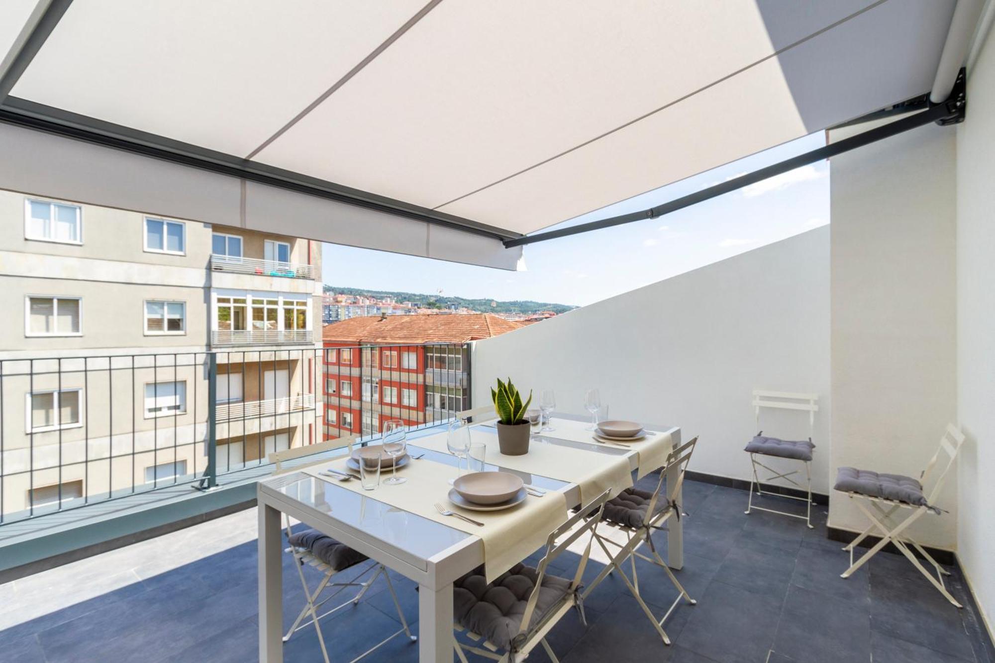 Urbanfive Apartamentos Ourense Centro Exterior foto